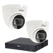 Dahua 2MP camerasysteem FULL HD 2 Dome Binnen camera's.