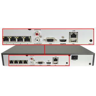 4mp PoE Hikvision IP camerabewaking