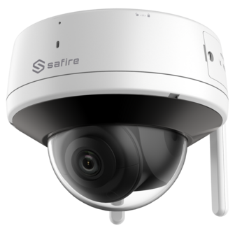 Kijker Neem de telefoon op feedback 2mp Safire SF-IPD821WA-2PW wifi buiten 1080P IP camera incl. sd-slot, mic,  speaker en app. - Avicam