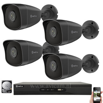 Safire Bullet PoE 4mp IP camera