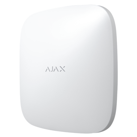 Ajax Hub beveiligingssysteem alarmpaneel uitbreidbaar met max 100 diverse beveiliging en controle componenten.