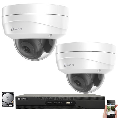 4mp PoE Hikvision IP camerabewaking