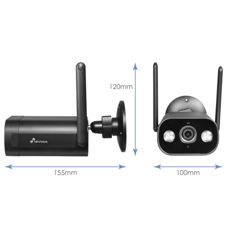 Wifi IP camera FULL HD Nivian NVS-IPC-02B-L