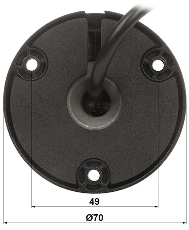 IPC-HFW2541E-S-0280B-black Dahua 5mp Wizsense IP camera