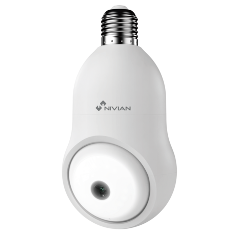 NVS-IPC-BULB1 WiFi camera Nivian E27 fitting