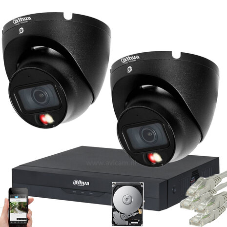 NVR4104HS-P-4KS3 / 6MP-2.8mm-Turret-Black / 2NVR4104HS-P-4KS3 / 6MP-2.8mm-Turret-Black / 2
