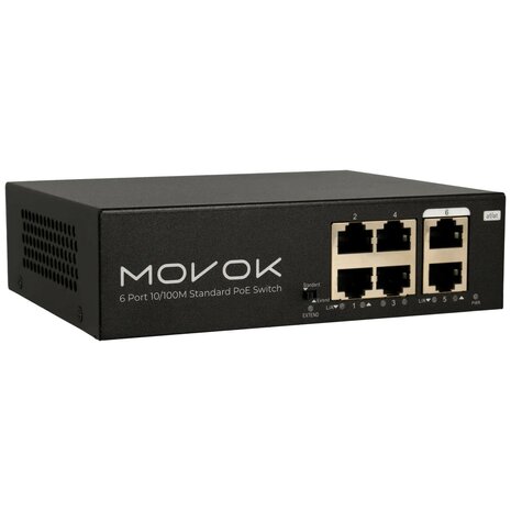  Movok VK-SWITCH-0604POE-65