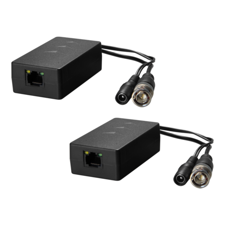 BA607PV-HD, video balun, HD video balun, CCTV balun, passieve balun, twisted pair balun, UTP balun, BNC naar UTP, HD-CVI balun,