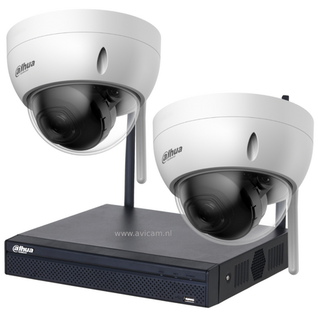 DHI-NVR1104HS-W-S2 / IPC-HDBW1430DE-SW / 2