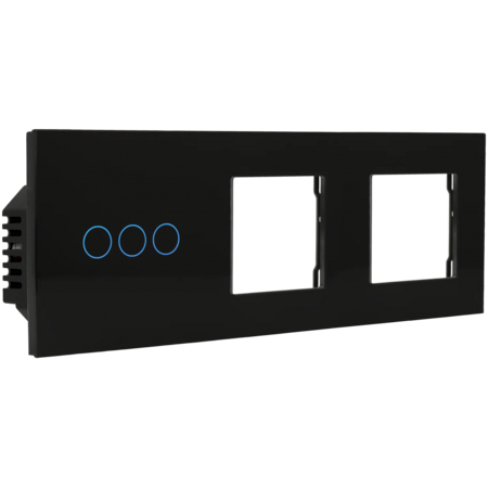 A-SMARTHOME Drievoudig Paneel met Schakelaar - Complete Smart Home Set