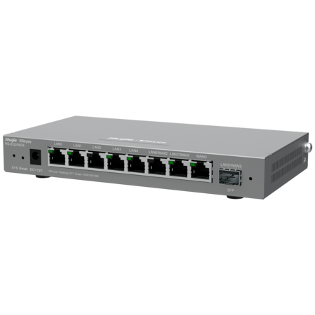 Reyee RG-EG209GS Gigabit Router - 8 Poorten &amp; SFP - Cloud Managed