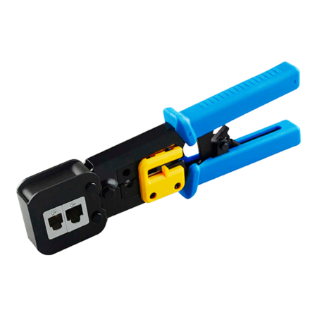Professionele CON300-CRIM-EZ UTP Krimptang - RJ45 RJ11 RJ12 Stripper en Knipper