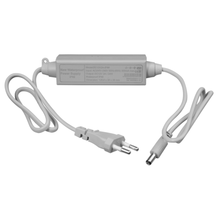 12V 2A IP66 Weerbestendige Buitenvoeding voor IP Camera - 24W Adapter