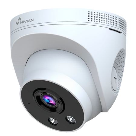 Nivian NV-DOM30-W6 2K IP-Camera &ndash; 3MP Dome WiFi Camera voor Buiten IP66