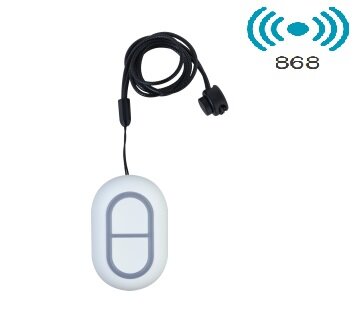 Dahua AirShield ARD822-W2-B Draadloze Paniekknop - 2 Knoppen - 868 MHz
