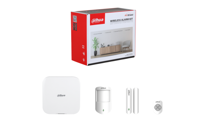 Dahua ART-ARC3800H-03-W2 Draadloos Alarmsysteem met Hub 2, PIR en Magneetcontact