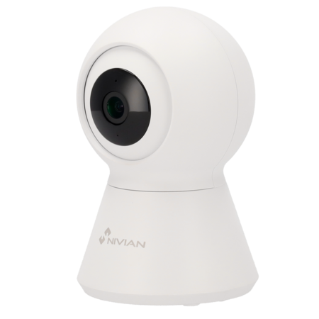 Nivian NVS-IPC-IS5 Binnen WiFi camera 4MP PT draaien/kantelen, Autotracking, speaker, mic, sd slot. 