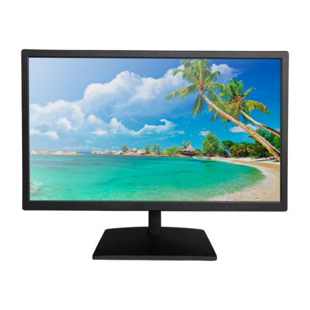 SAFIRE 22 inch Full HD CCTV Monitor - 24/7 bewakingsscherm met BNC, HDMI en VGA