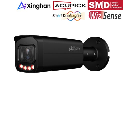 Dahua IPC-HFW3849TP-ZS-IL-Black 8MP IP Bullet Camera Zwart