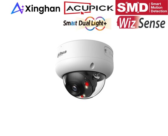 Dahua IPC-HDBW3849EP-S-IL-0280B 8MP IP Dome Camera 4K Nachtzicht