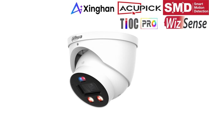 Dahua IPC-HDW3849HP-AS-PV-0360B-PRO 8MP IP Camera met AI-detectie