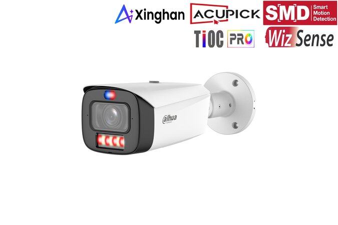 Dahua IPC-HFW3849T1P-ZAS-PV-2712-PRO 8MP IP Bullet Camera 60m