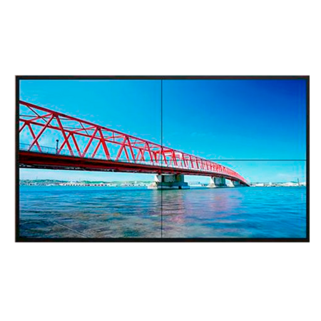 Uniview Videowall Kit 2x2 met 55 inch FHD-monitoren en muurbeugel
