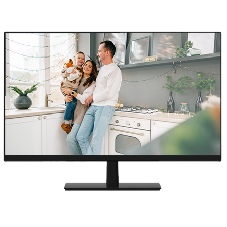 Safire CCTV Monitor 24" FHD - SF-MNT24-4N1-V2 voor continu bewakingsgebruik
