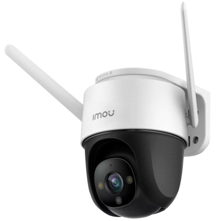 Imou PT Wifi bewakingscamera IPC-S21FEP-0360B-IMOU, mic, luidspreker en sirene.