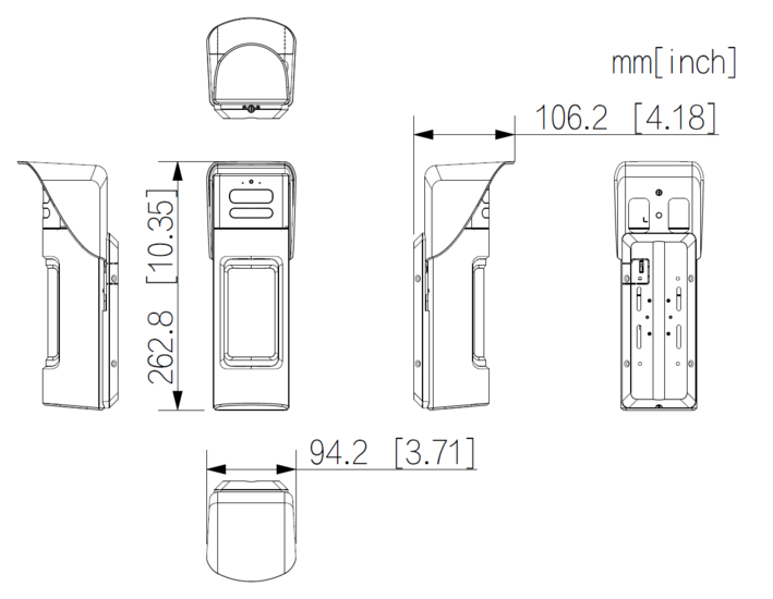 Dahua DHI-ARD2251E-W2(868V) Draadloze Buiten Pircam met Fotoverificatie