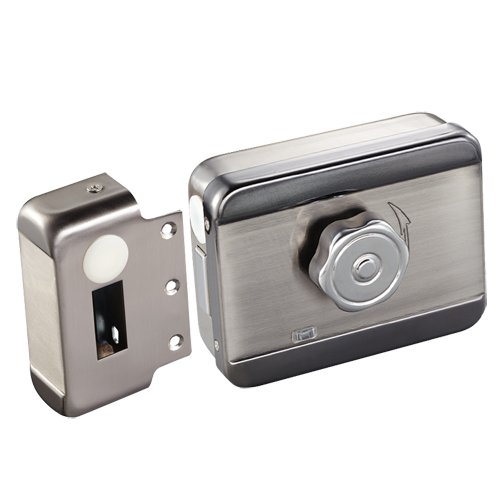 Elektromechanisch opbouwslot NC 12VDC met cilinder
