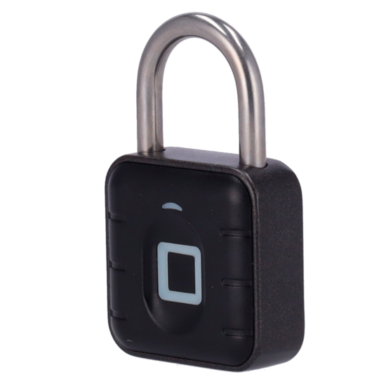 Slim Hangslot met Vingerafdruk en Bluetooth - IP67 voor Buitengebruik
