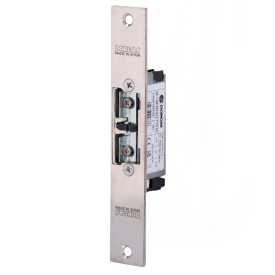 Dorcas elektrische deuropener 12V Fail Safe met deursensor en verstelbare grendel