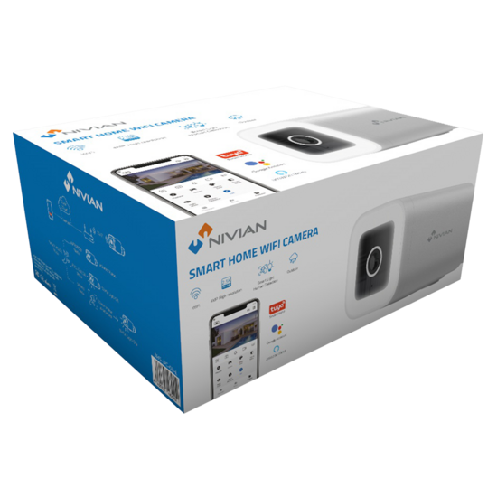 Nivian NVS-IPC-03-L Wifi IP Camera Buiten - 4MP 2.5K Beveiligingscamera