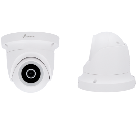 Nivian NVS-IPC-0H4D-L - WiFi IP Camera Buiten - 3MP Dome met Autotracking