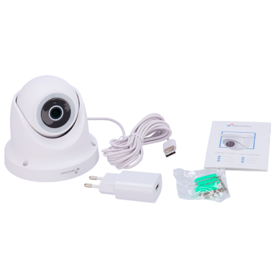 Nivian NVS-IPC-0H4D-L - WiFi IP Camera Buiten - 3MP Dome met Autotracking