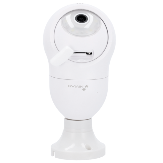 Nivian NVS-IPC-BULB1 E27 Fitting WiFi Camera - 3MP 2K IP-Bewakingscamera