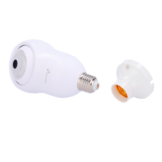 Nivian NVS-IPC-BULB1 E27 Fitting WiFi Camera - 3MP 2K IP-Bewakingscamera
