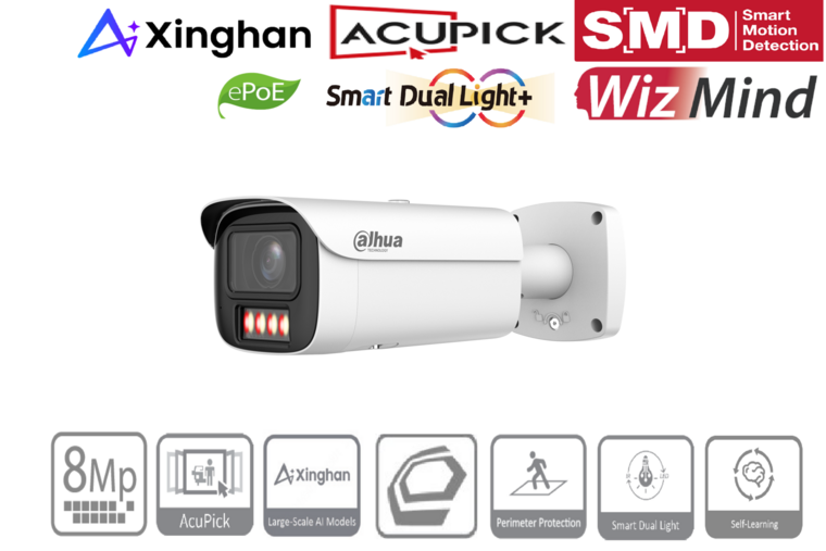Dahua IPC-HFW5859E1P-ZE-IL-27135 8MP IP Bullet Camera 60m Nachtzicht