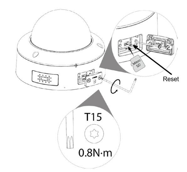 Dahua IPC-HDBW5859E1P-ZE-IL-2712-Black 8MP IP Dome Camera Zwart