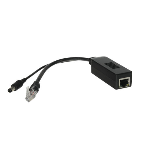 PoE Splitter voor een IP camera zonder PoE