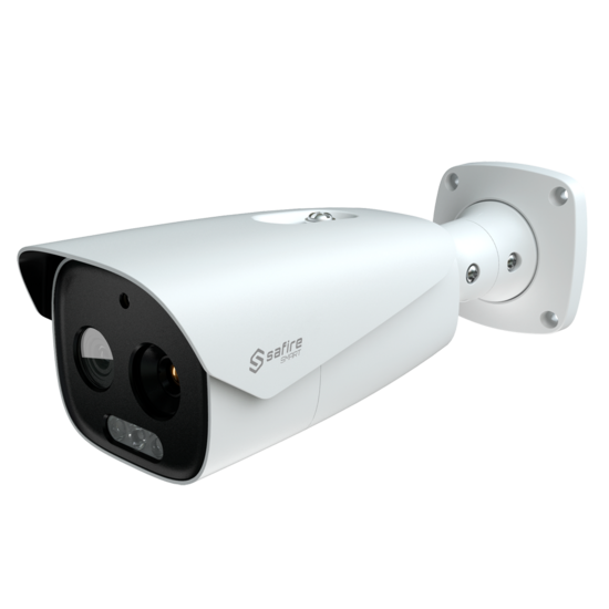 Safire Smart Dual Bullet IP Thermische Camera met 25mm Lens SF-IPTB384A-25D5