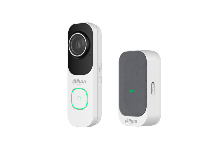 Dahua VDKP01-WG Wifi Video deurbel kit inclusief DB41A-W en DS1AG deur gong.