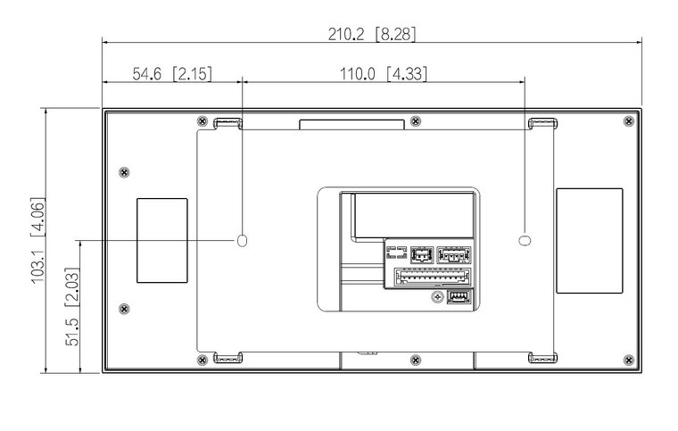 Dahua SCP3022B-CBZ-S Hybrid Monitor - 7-inch Android 14 Binnenpost