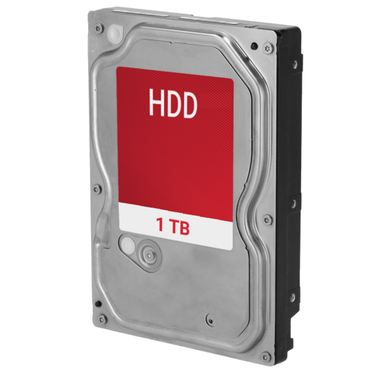Harde schijf Hitachi 1 TB SATA - Voor videobewaking en DVR (Gereviseerd)