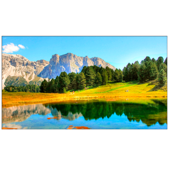Uniview Videowall monitor 55 inch - UV-MW-A55-B1-E met 3,5 mm frame