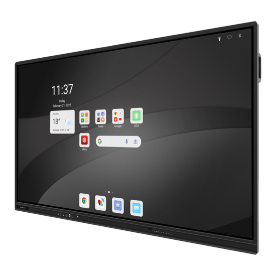 IBOARD Interactieve Monitor 98" 4K - Android 14 voor presentaties