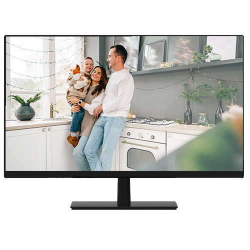 Safire CCTV Monitor 24" FHD - SF-MNT24-4N1-V2 voor continu bewakingsgebruik