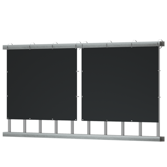 Balkonzonnepanelen TSUN Air Verticale Kit 2x200W