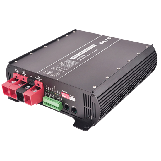 Batterijlader 3-in-1 MARCA BLANCA ABS-123020, AC/DC en MPPT voor campers